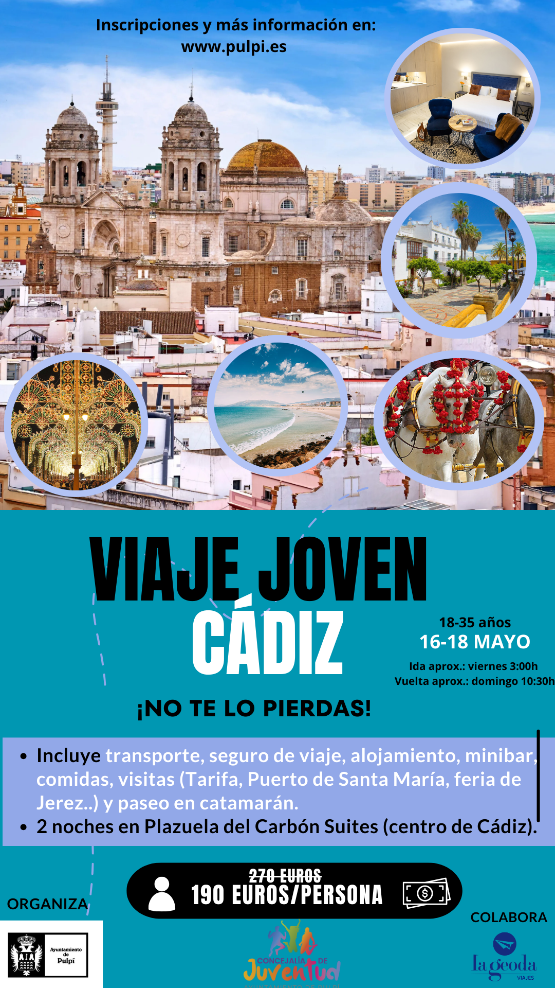VIAJE JOVEN CÁDIZ